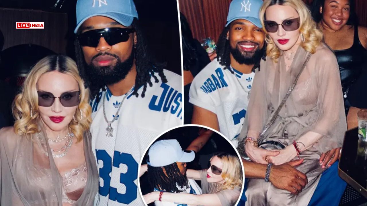 Madonna 66, Stuns in Sheer Look at Boyfriend Akeem Morris’ 29th Birthday Bash