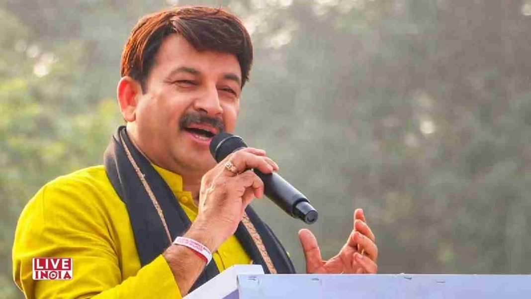 Manoj Tiwari Says Delhi Will 'Forget Waterlogging' After This Monsoon, Slams AAP for Past Neglect