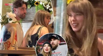 Taylor Swift and Travis Kelce Celebrate Mother’s Day with His Family in Philadelphia