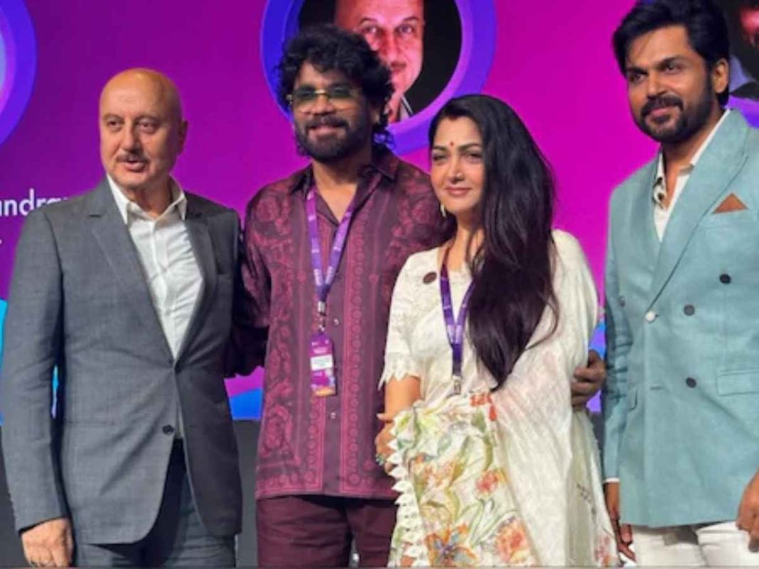 Nagarjuna, Anupam Kher Laud WAVES 2025 As A 