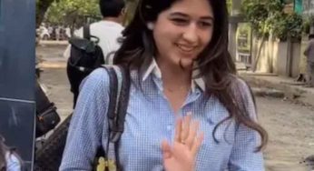 Bollywood Debut on the Horizon? Rajesh Khanna’s Granddaughter Naomika Saran Spotted at Maddock Films Office