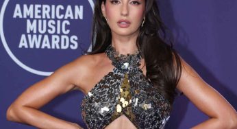 Nora Fatehi Makes Bold Statement in Dazzling Sequin Gown At 2025 AMAs