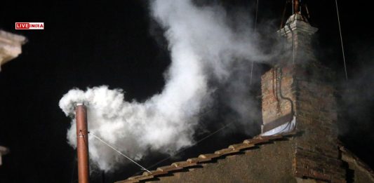 White Smoke Over Vatican: New Pope Elected, Awaits Formal Introduction