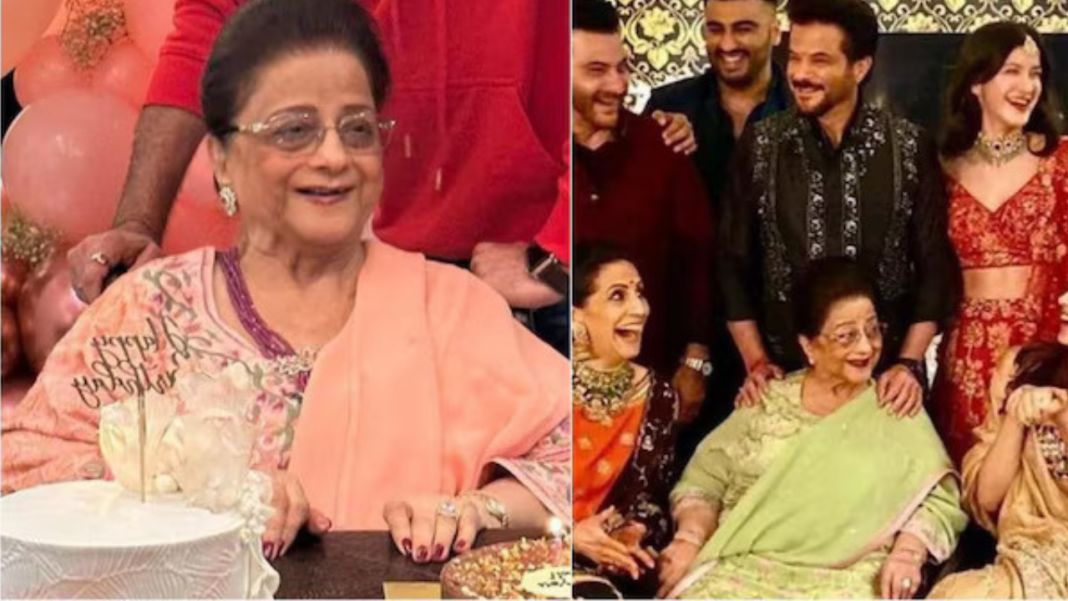 Anil Kapoor’s Mother Nirmal Kapoor Laid to Rest in Mumbai; Family and Bollywood Celebrities Attend Final Rites