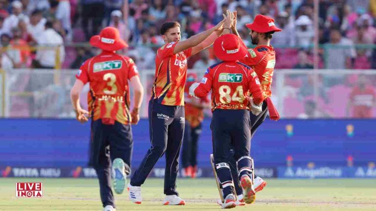 Wadhera, Shashank Power Punjab Kings to 10-Run Win Over Rajasthan Royals in High-Scoring Thriller