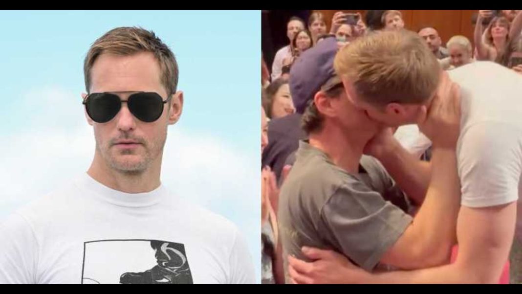Pedro Pascal and Alexander Skarsgård’s Viral ‘Smooch’ Sends Cannes—and the Internet—Into Meltdown