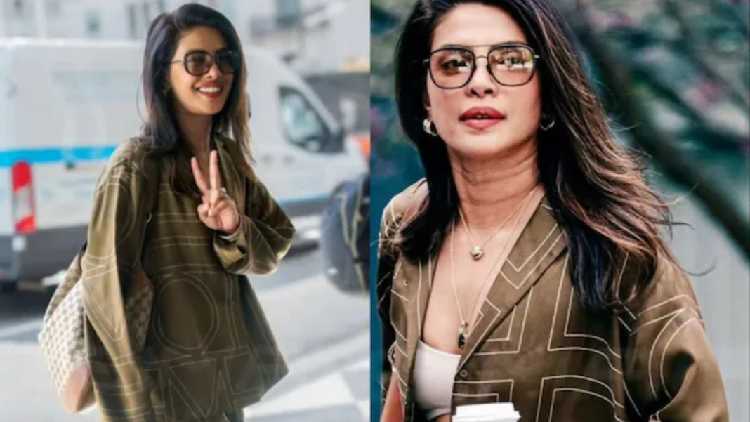 Priyanka Chopra Spotted in Chic Co-Ord Set Ahead of MET Gala 2025, Set to Walk the Red Carpet with Olivier Rousteing
