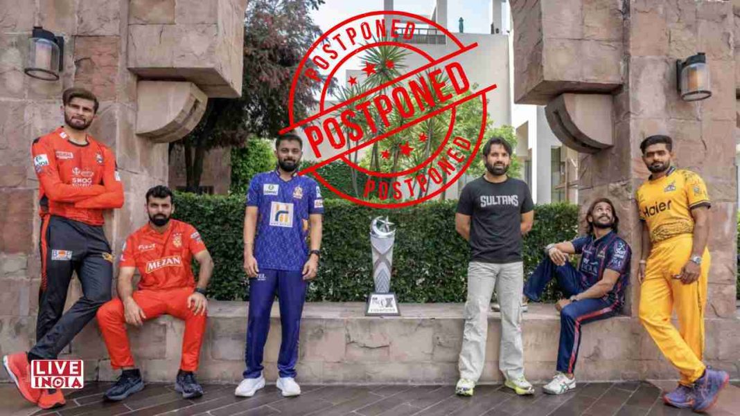 Pakistan Postpones PSL 2025 Amid Escalating India-Pakistan Tensions