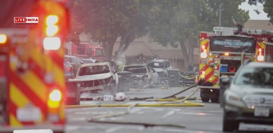 Plane Crashes in San Diego: Sparks Massive Fire, Destroys 15 Homes