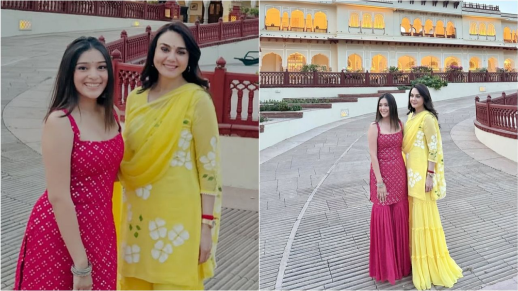 RJ Mahvash Shares Glamorous Photos with Preity Zinta in Jaipur, Fans Ask: “Did Chahal Click These?”