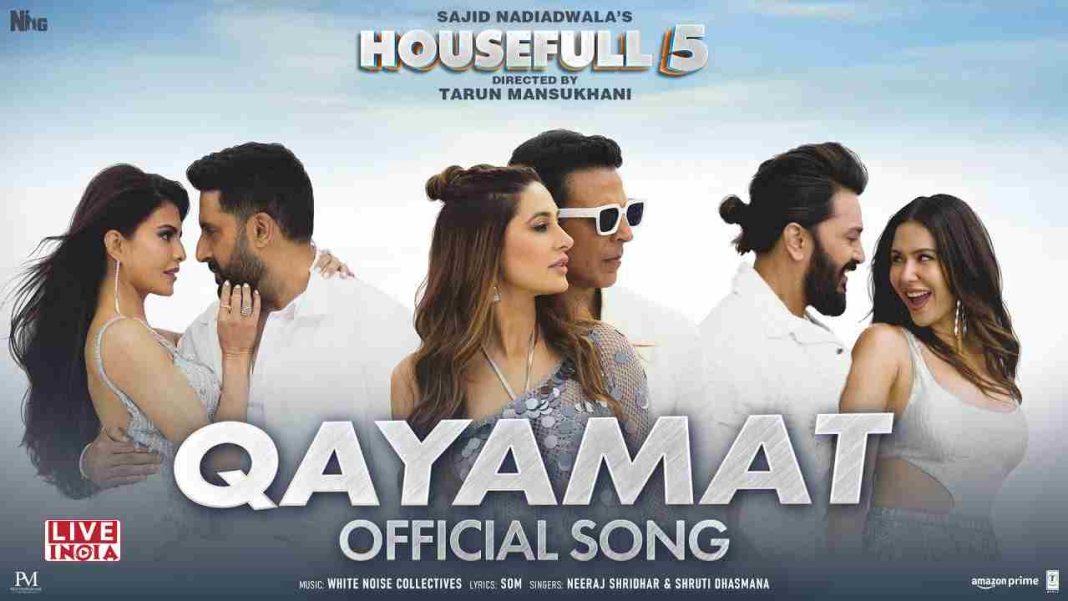 ‘Housefull 5’ Releases Peppy New Song ‘Qayamat’ Ahead of June Premiere