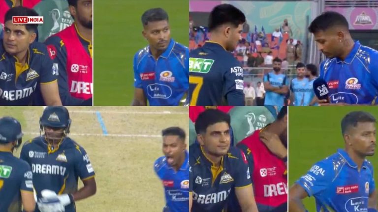 Hardik Pandya’s Awkward No Handshake With Shubman Gill Fuels Tension Talk-Social Media Abuzz-Watch