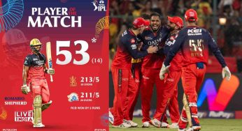 RCB Edge Out CSK in Last-Ball Thriller to Go Top of IPL 2025 Table