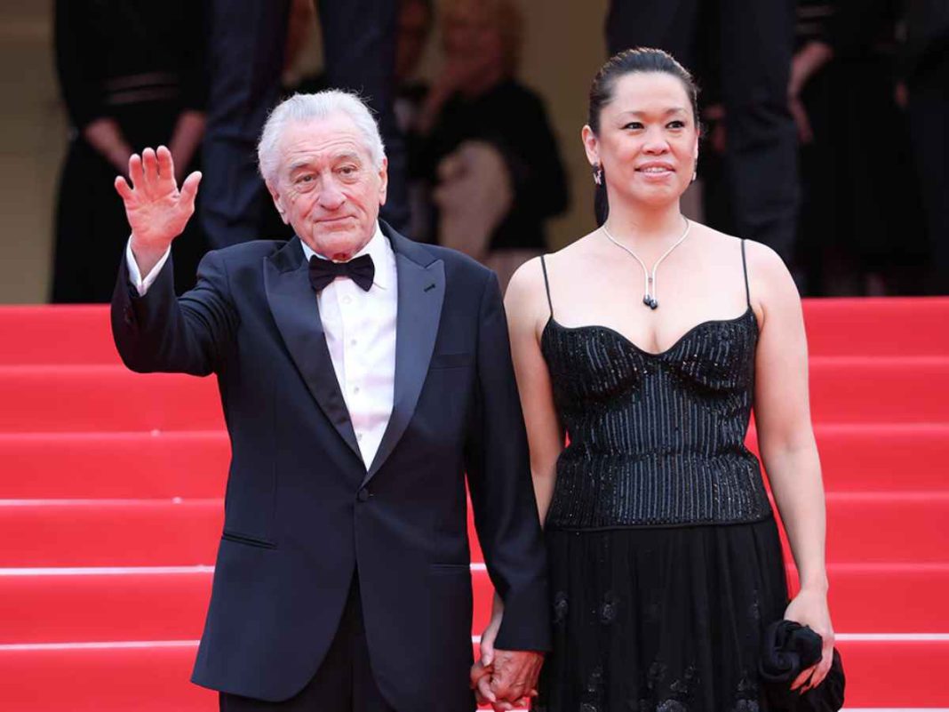 Robert De Niro Walks Hand-in-Hand with Girlfriend Tiffany Chen at Cannes Festival
