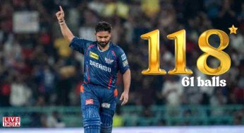 Rishabh Pant’s Fiery 118 Powers Lucknow Super Giants to 227/3 in IPL Group Stage Finale*