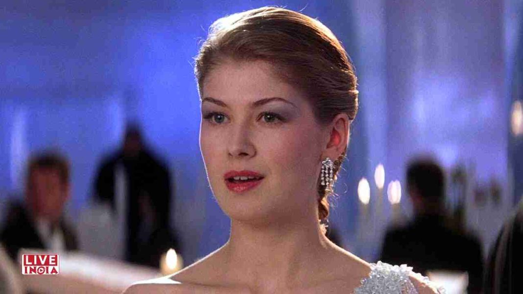 Rosamund Pike Recalls Bond Audition Pressure and Awkward Scene With Pierce Brosnan