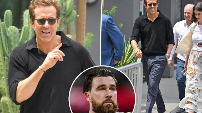 Ryan Reynolds Avoids Travis Kelce Question Amid Blake Lively–Justin Baldoni Legal Drama