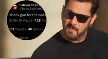 Salman Khan Faces Backlash for Deleted Tweet on India-Pakistan Ceasefire Amid Operation Sindoor