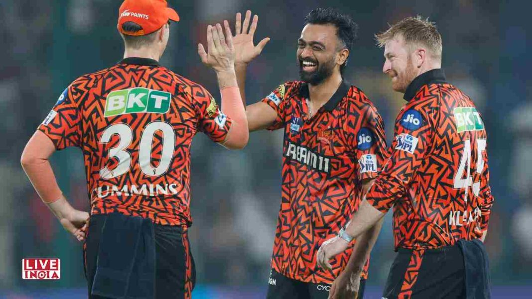 SRH’s Bowlers Crush KKR as Klaasen’s Record Hundred Sets Up 110-Run Win