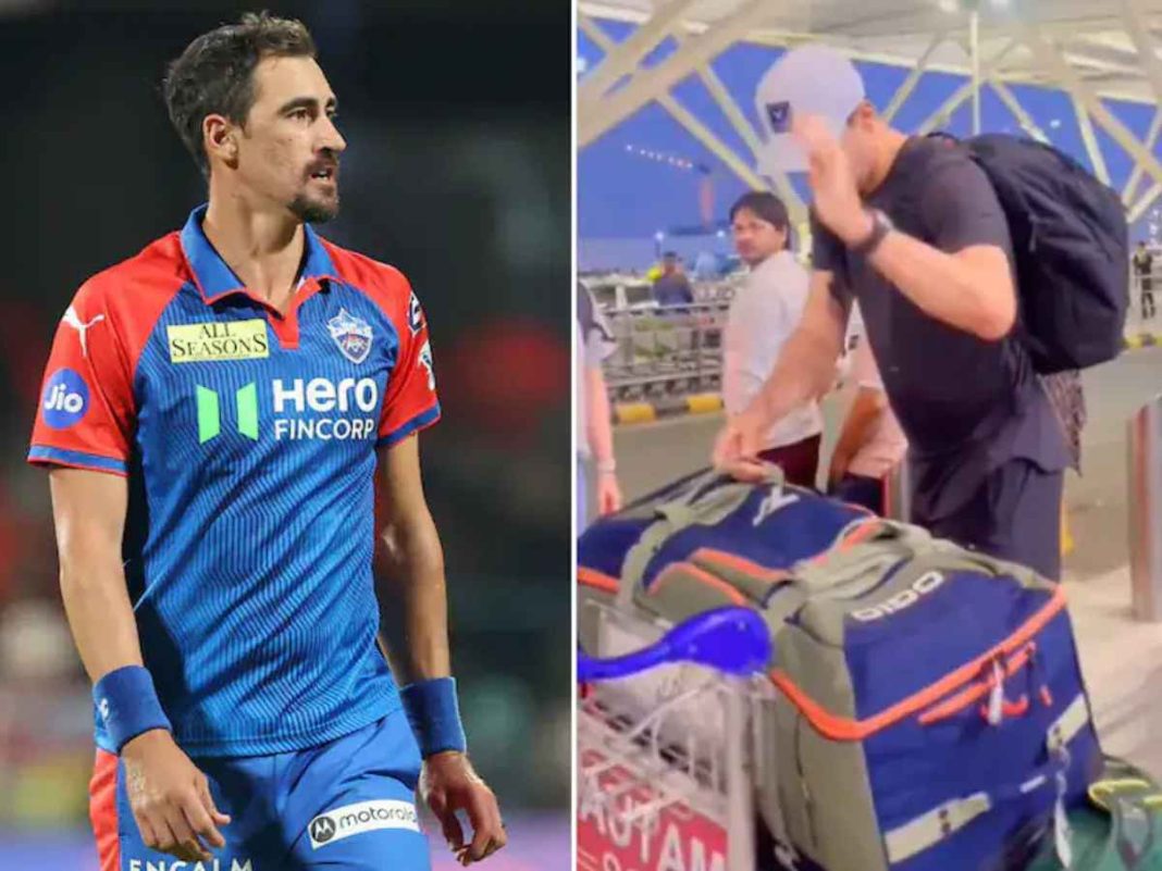 Watch: Mitchell Starc Tells Fan to ‘Go Away’ At Delhi Airport Amid IPL Uncertainty