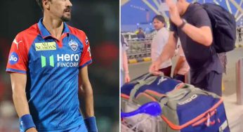 Watch: Mitchell Starc Tells Fan to ‘Go Away’ At Delhi Airport Amid IPL Uncertainty