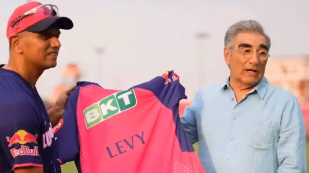 Schitt’s Creek Star Eugene Levy Meets Rahul Dravid, Becomes Rajasthan Royals Fan During IPL Visit