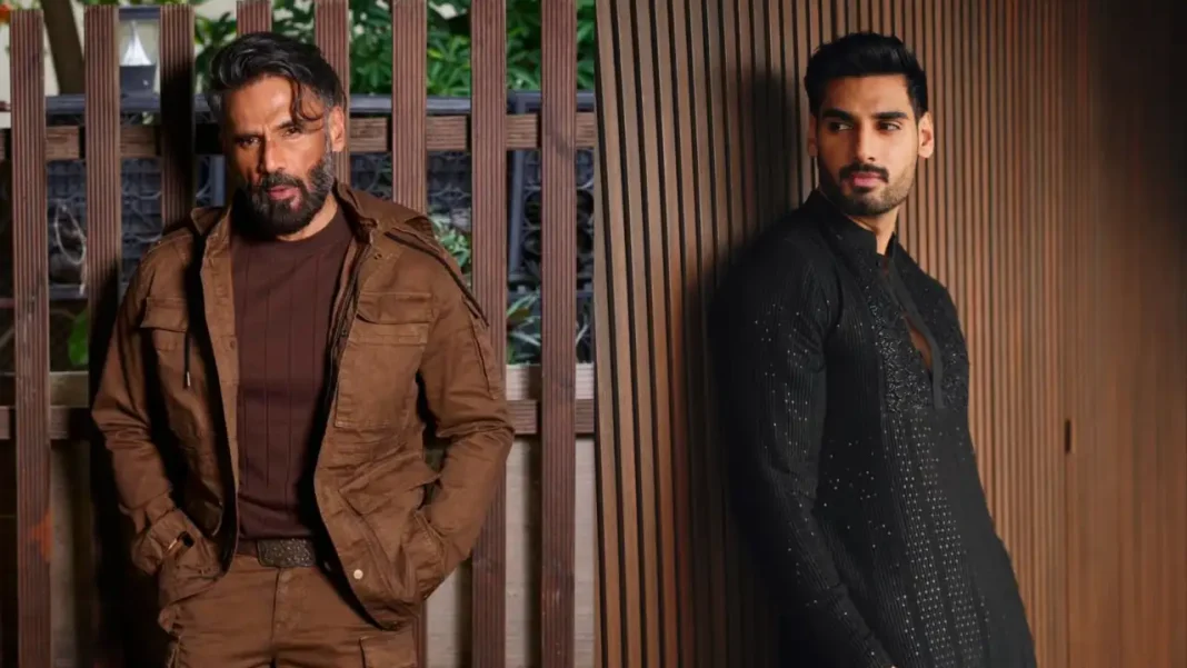 Suniel Shetty Issues Stern Warning To Those Sabotaging Son Ahan Shetty’s Film Career