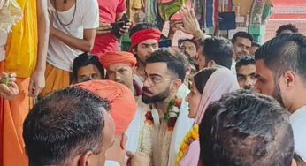 Virat Kohli, Anushka Sharma Seek Blessings At Ayodhya’s Hanuman Garhi Temple