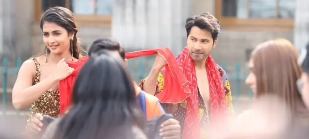 Varun Dhawan, Mrunal Thakur, And Pooja Hegde Shoot ‘Chunari Chunari’ Remake For Hai Jawani Toh Ishq Hona Hai