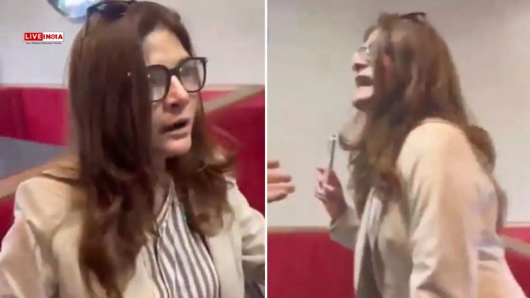 Pakistani Journalists Clash in London Cafe During PTI Press Conference, Use Choicest Abuses: Video Goes Viral