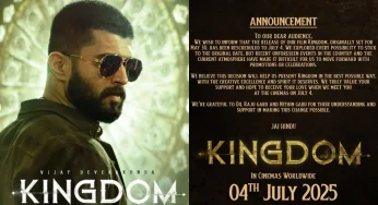 Vijay Deverakonda’s Kingdom Release Postponed to July 4 Amid India-Pakistan Tensions