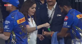 Viral: Nita Ambani Sanitises Jasprit Bumrah’s Hand Before Handshake After MI Clinch IPL 2025 Playoff Spot