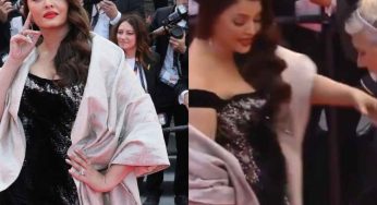 Watch: Aishwarya Rai’s Cape Mishap at Cannes and How She Handled It Like a Pro