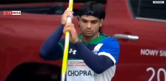 Neeraj Chopra Secures Second Place at Janusz Kusocinski Memorial 2025 With 84.14m Throw