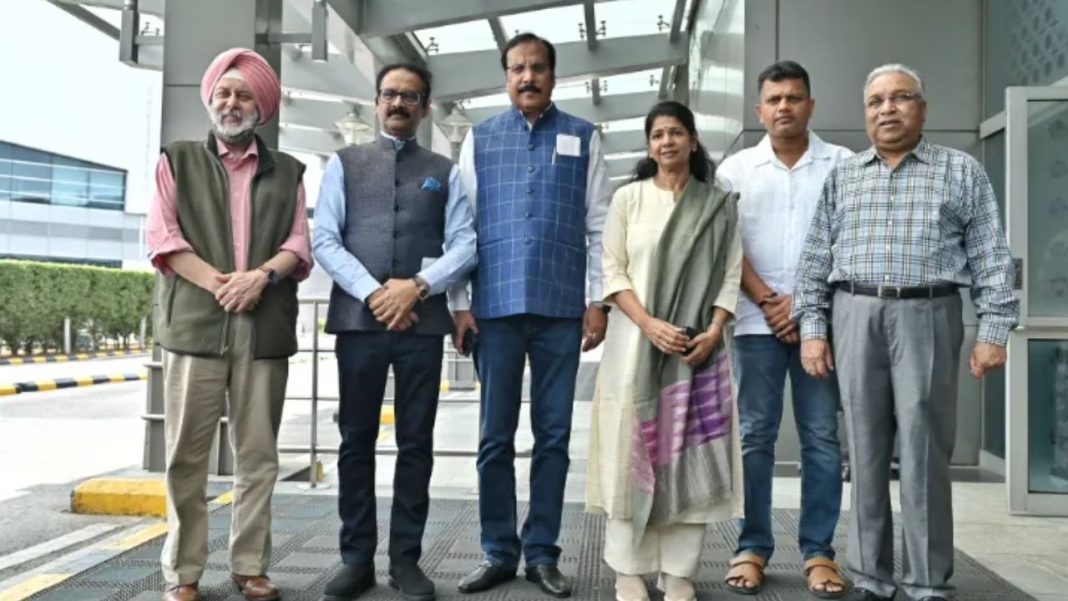 Kanimozhi-Led Delegation, Former Russian PM Discuss Global Terror Threats in Moscow