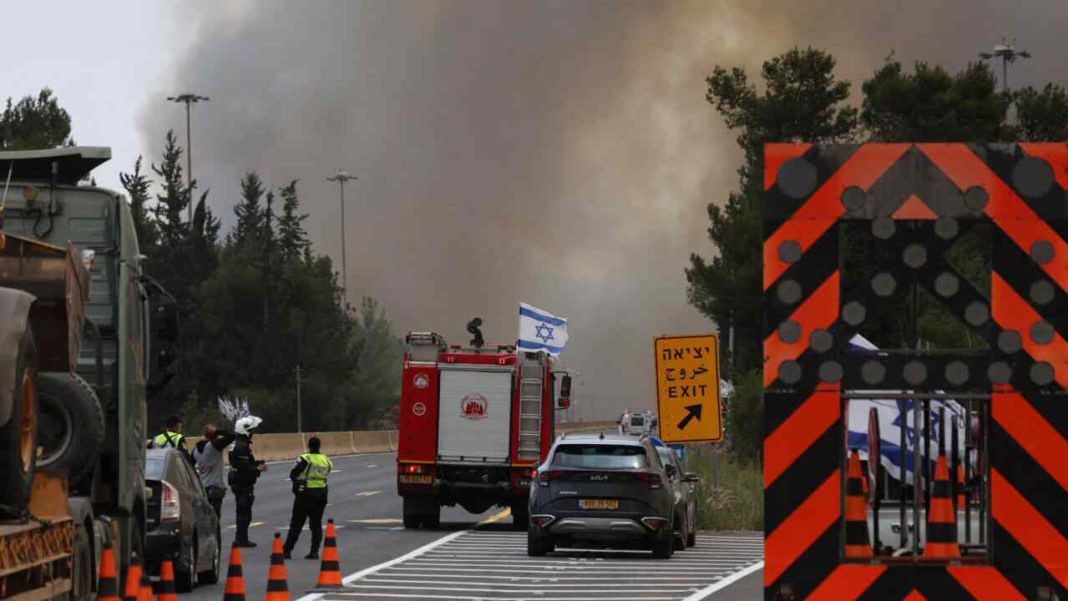 Wildfires Rage Across Israel as PM Declares 'National Emergency'; Flames Threaten Jerusalem