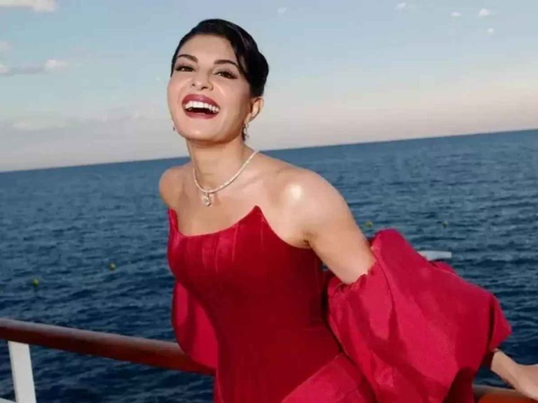 Jacqueline Fernandez Redefines Glamour at Cannes 2025 with Her Bold ‘Laal Pari’ Look!