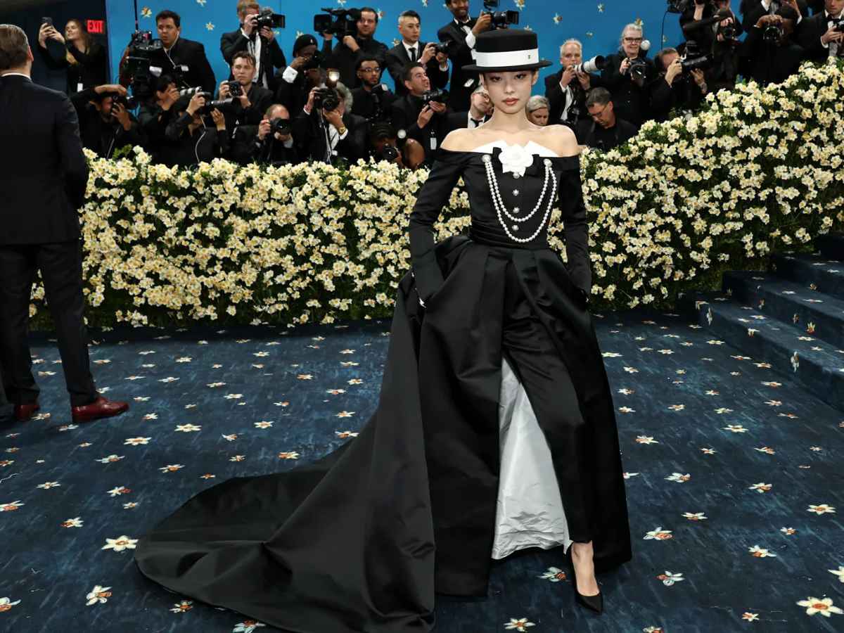 K-Pop Icon Jennie Steals the Show at Met Gala 2025 With Chanel Tuxedo Gown With a 'Surprise Twist'