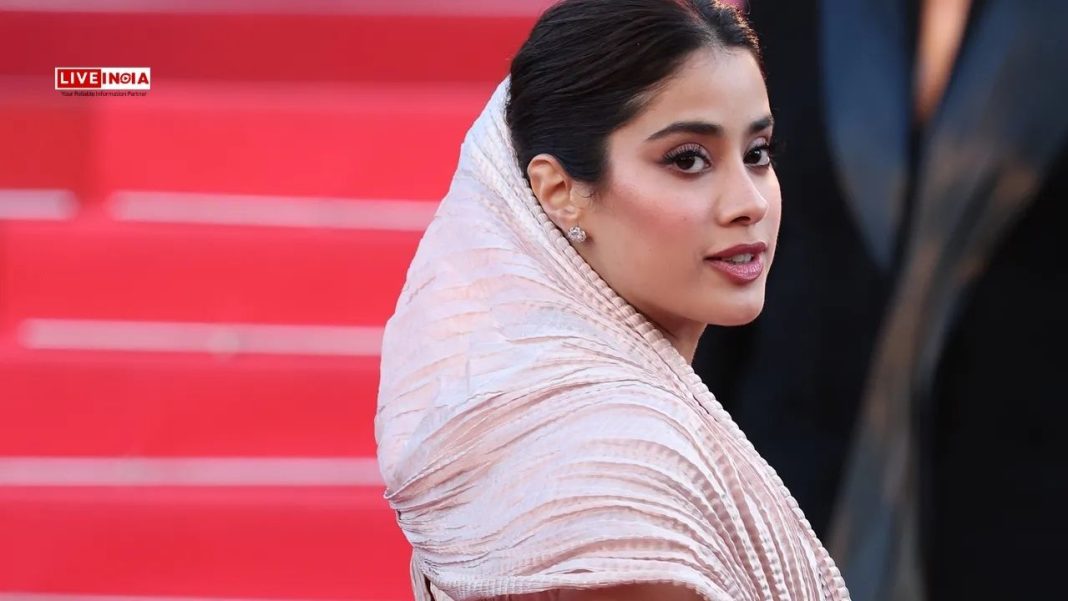 Was Janhvi Kapoor’s Cannes Debut Inspired by Sridevi’s Grace In This Rose-Gold Couture