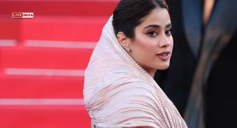 Was Janhvi Kapoor’s Cannes Debut Inspired by Sridevi’s Grace In This Rose-Gold Couture-Pics Inside