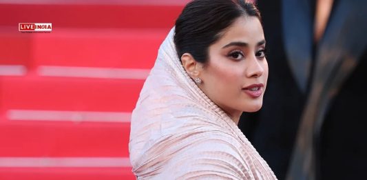 Was Janhvi Kapoor’s Cannes Debut Inspired by Sridevi’s Grace In This Rose-Gold Couture