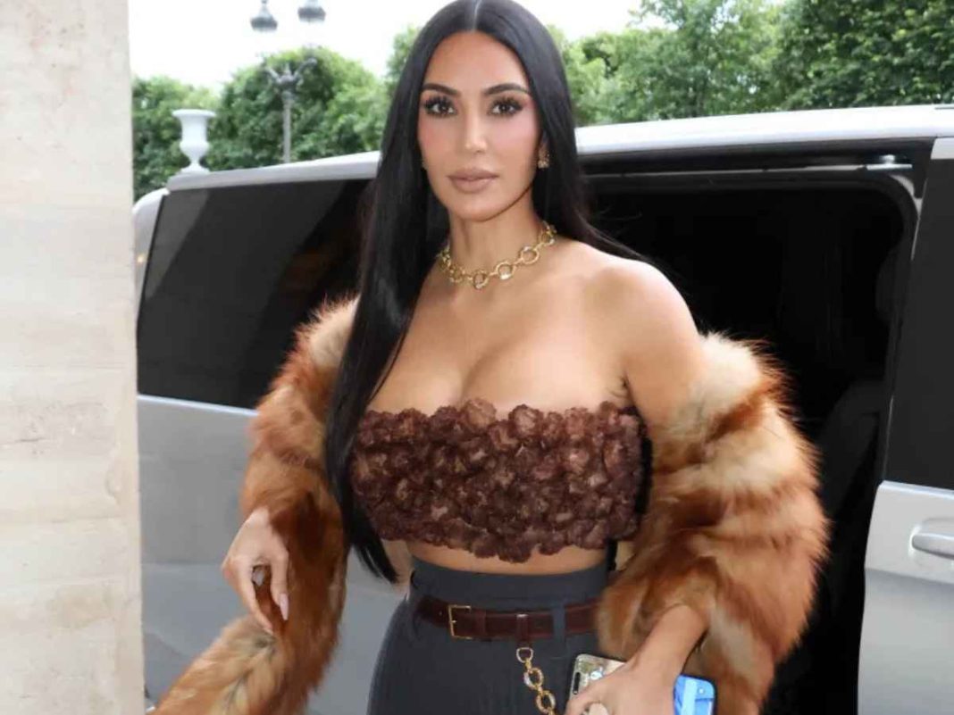 Kim Kardashian’s Paris Look Is Pure Glamour Goals At Lauren Sanchez's Bachelorette