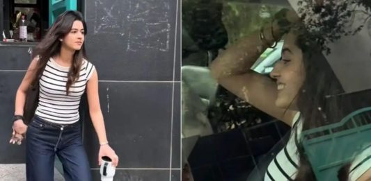 Naomika Saran, Granddaughter of Rajesh Khanna, Turns Heads with Her Casual Chic Look