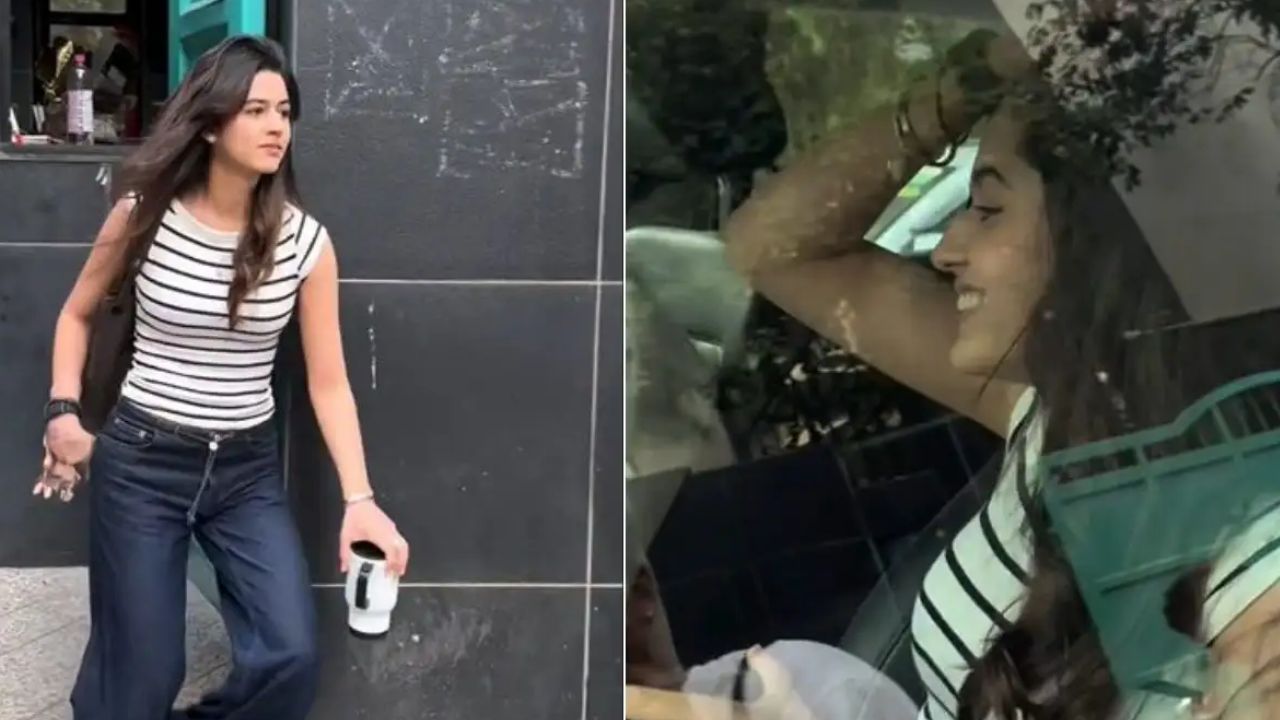 Naomika Saran, Granddaughter of Rajesh Khanna, Turns Heads with Her Casual Chic Look