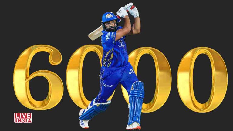 Rohit Sharma Crosses 6000 Runs for Mumbai Indians, Joins Elite IPL T20 Club