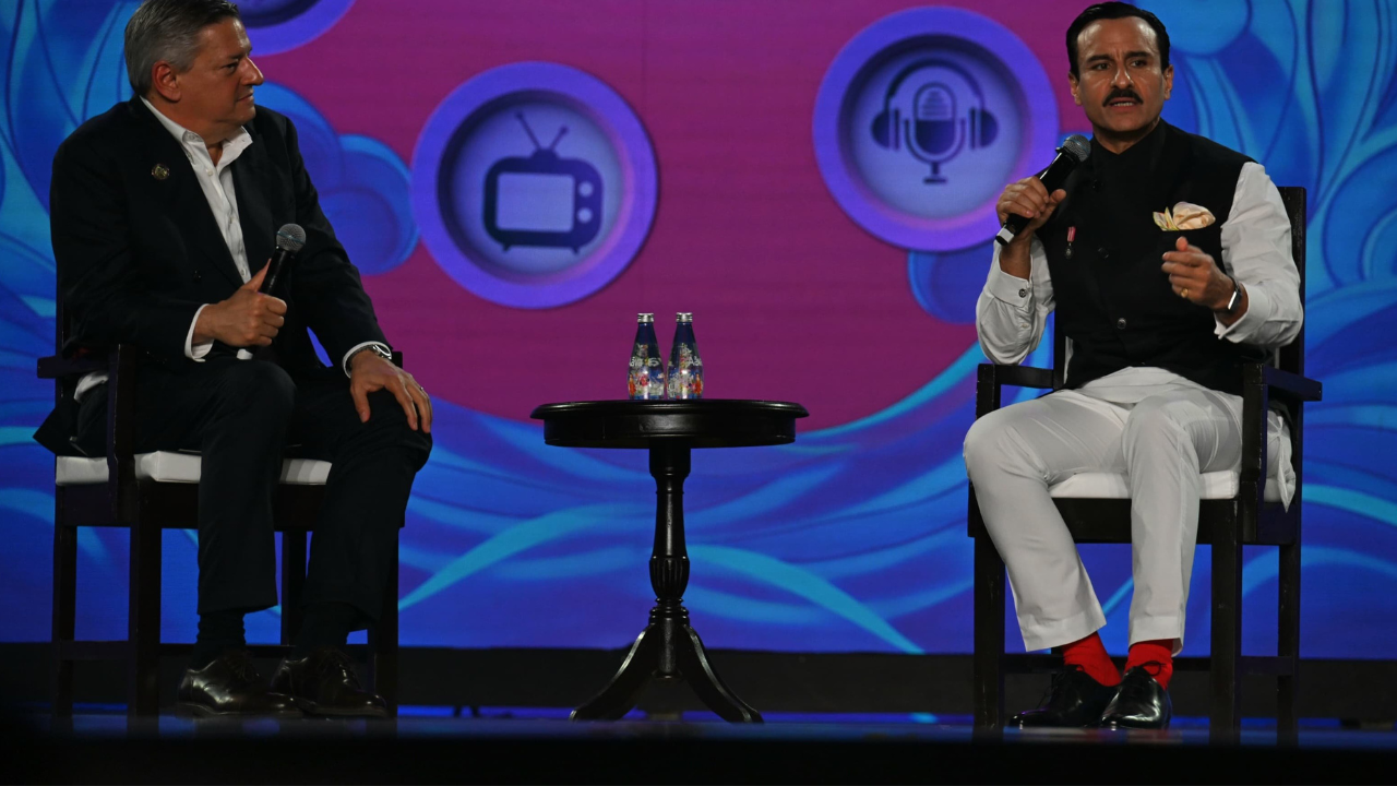 Saif Ali Khan Hails Streaming Platforms as Game-Changer for Indian Actors at WAVES 2025