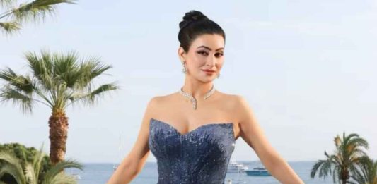 Shalini Passi Paints Cannes Blue in Manish Malhotra’s Artistic Masterpiece