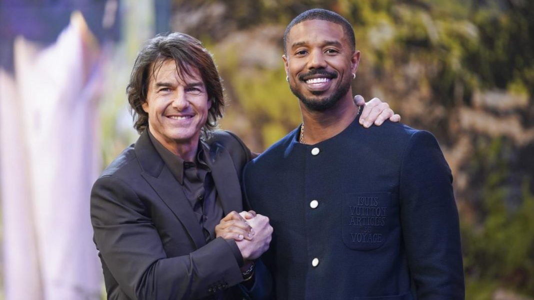 Michael B. Jordan Surprises Tom Cruise at ‘Mission: Impossible – The Final Reckoning’ London Premiere