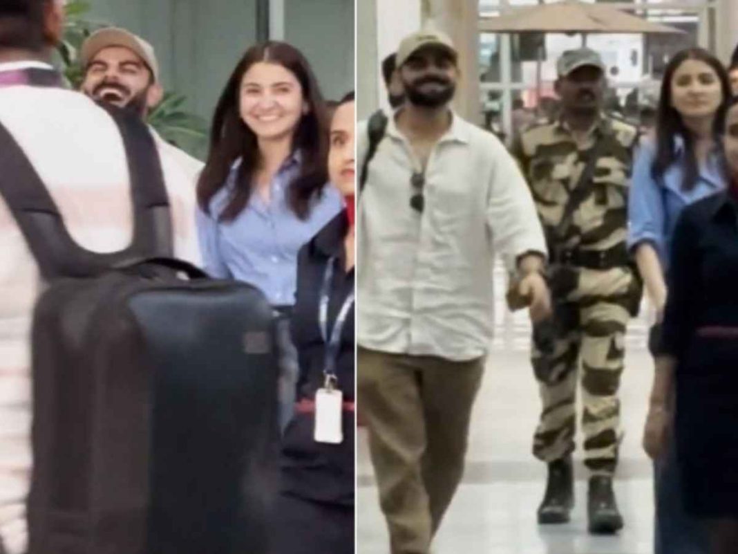 Virat Kohli’s Infectious Laughter with Anushka Sharma at Lucknow Airport Will Brighten Your Day!
