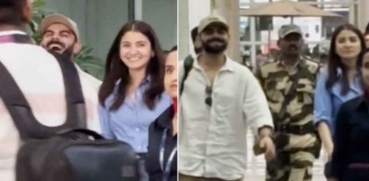 Virat Kohli’s Infectious Laughter with Anushka Sharma at Lucknow Airport Will Brighten Your Day!